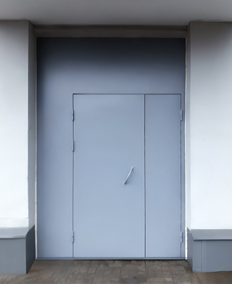 Подъездная дверь-перегородка